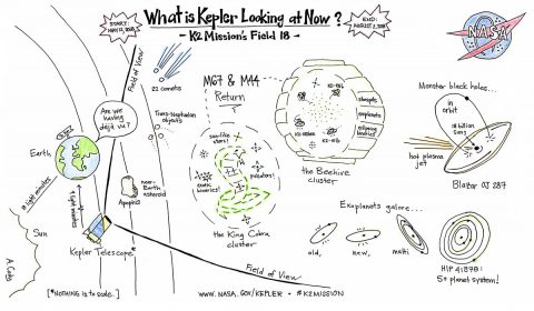 NASA's Kepler spacecraft campaign. (NASA/Ames Research Center/Ann Marie Cody)