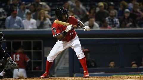 Nashville Sounds pulls out one-run victory in opener of nine-game trip. (Nashville Sounds)