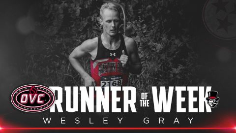 Austin Peay's Wesley Gray named Ohio Valley Conference Co-Male Cross Country Runner of the Week. (APSU Sports Information)