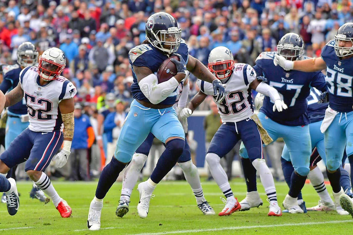 Tennessee Titans last game against New England Patriots