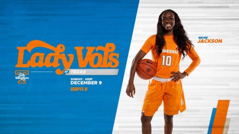 #9/9 Tennessee Women's Basketball plays the Texas Longhorns at Thompson-Bowling Area, Saturday. Tip off is set for 12:02pm CT. (UT Athletics)