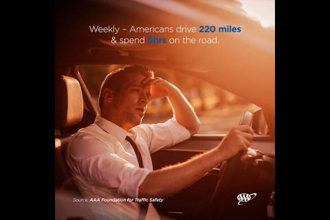 AAA - Weekly, American Drive 200 Miles & Spend 6hrs on the Road
