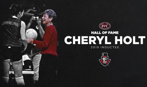Austin Peay's Cheryl Holt to be inducted into 2019 OVC Hall of Fame. (APSU Sports Information)