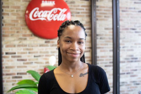 Austin Peay graduate Ebony Walton recently won an American Advertising Award, or ADDY, and three Southern Student Graphic Design Show awards. (APSU)
