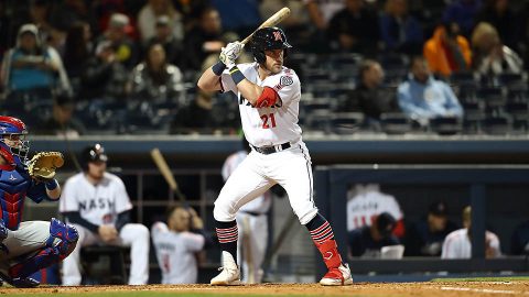 Nashville Sounds stun New Orleans Baby Cakes with trio of homers to begin 9th inning. (Nashville Sounds)