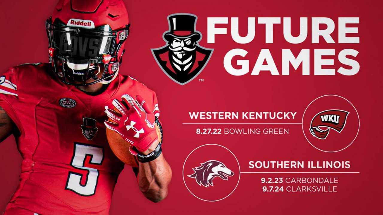 APSU Football announces additions to 2022, 2023 and 2024 seasons