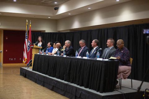 Poli-Talk – a panel discussion on local politics hosted by APSU’s President’s Emerging Leaders Program (PELP)