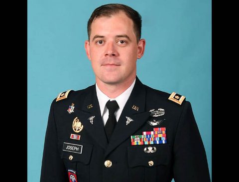 U.S. Army Major Trevor Joseph
