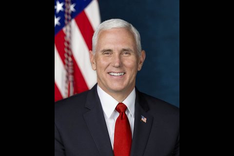 United States Vice President Mike Pence. (D. Myles Cullen)