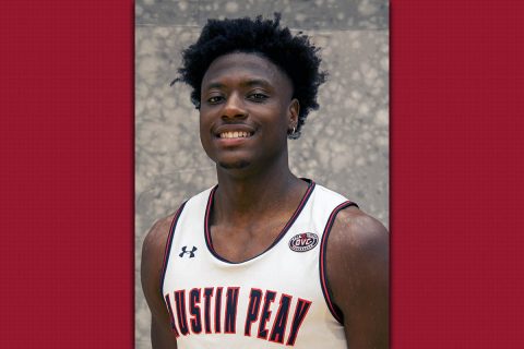 Austin Peay State University Men's Basketball junior forward Terry Taylor. (APSU Sports Information)
