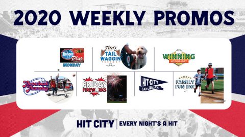 Nashville Sounds 2020 Weekly Promotions