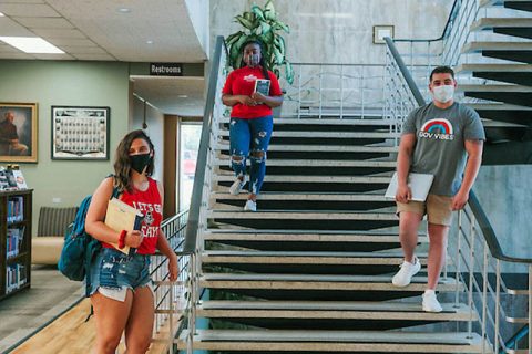 Austin Peay State University Students will wear face masks on campus this fall. (APSU)
