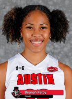APSU Women's Basketball - Brianah Ferby. (Robert Smith, APSU Sports Information)