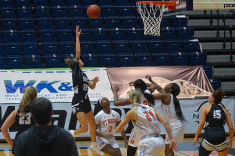 Austin Peay State University women's basketball falls on the road to UT Martin, 69-53. (APSU Sports Information)