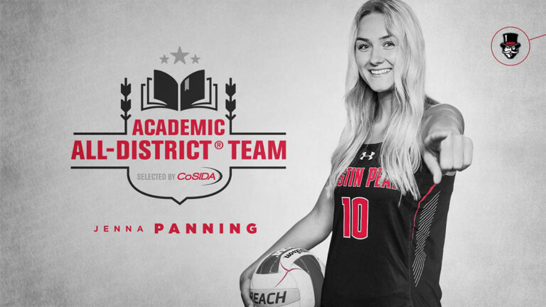 Apsu Beach Volleyballs Jenna Panning Named To Cosida Academic All District® At Large Team 