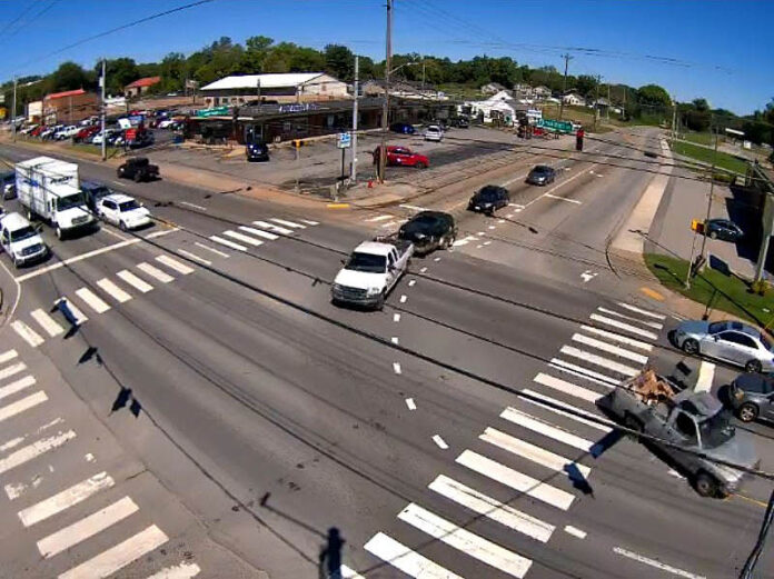 City of Clarksville Street camera off Providence Boulevard and Peachers Mill Road.