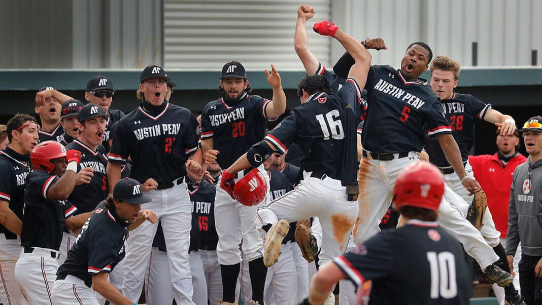 APSU Baseball S Red Team Gets Game Win Over Black Team In World Series Clarksville