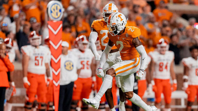 Tennessee Vols Football hosts #13 Ole Miss Rebels in Primetime Showdown at Neyland Stadium, Saturday. (Andrew Ferguson, UT Athletics)