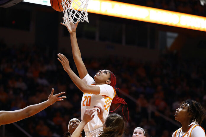 Tennessee Lady Vols Basketball's Tamari Key has a triple-double Sunday afternoon against Texas Longhorns. (UT Athletics)