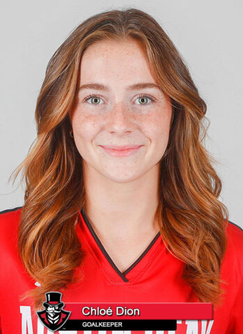 2022 APSU Women's Soccer - Chloé Dion. (Robert Smith, APSU Sports Information)