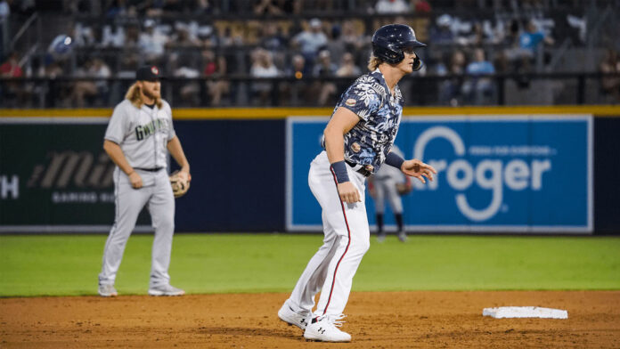 Nashville Sounds Comeback Bid Falls Short in Thriller against Gwinnett Stripers at First Horizon Park. (Nashville Sounds)