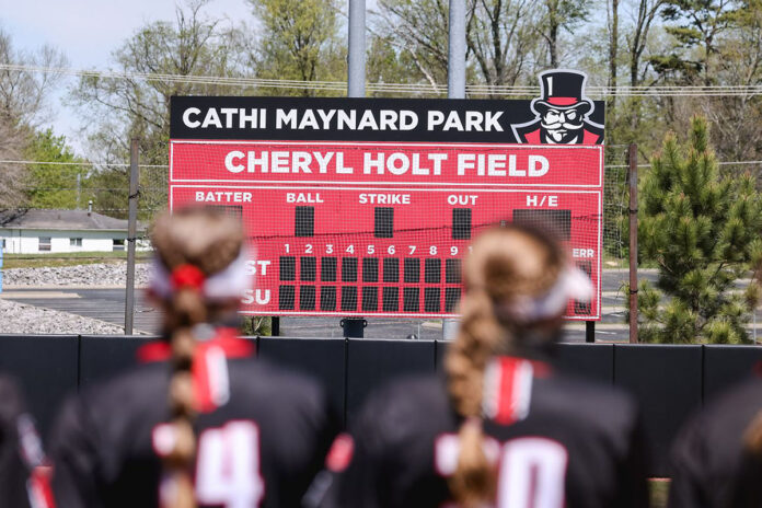 Austin Peay State University Softball plays Vol State at Cathi Maynard Park - Cheryl Holt Field to open fall softball schedule. (Carder Henry, APSU Sports Information)