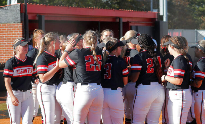 Austin Peay State University Softball plays Dyersburg State at home to close out their intercollegiate fall schedule. (Robert Smith, APSU Sports Information)
