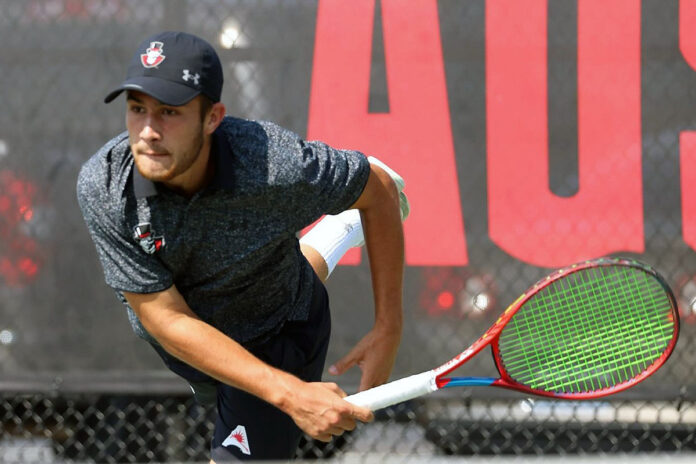 Austin Peay State University Men's Tennis wraps up first day of ITA Ohio Valley Regionals. (APSU Sports Information)