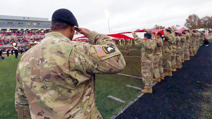 Austin Peay State University Football Military Appreciation Day set for this Saturday at Forteria Statium. (Robert Smith, APSU Sports Information)