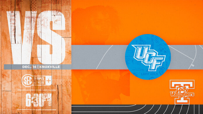 Tennessee Lady Vols Basketball hosts UCF Golden Knights. (UT Athletics)