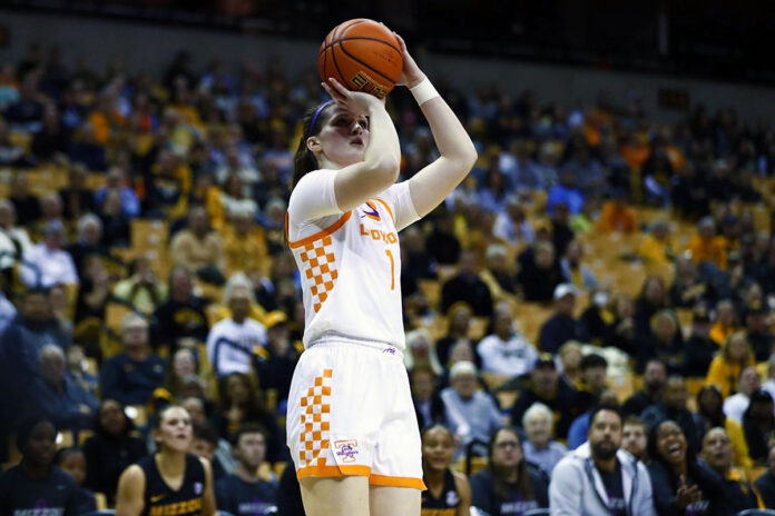 Tennessee Lady Vols Basketball Wins Thriller At Missouri, 68-65. (UT Athletics)