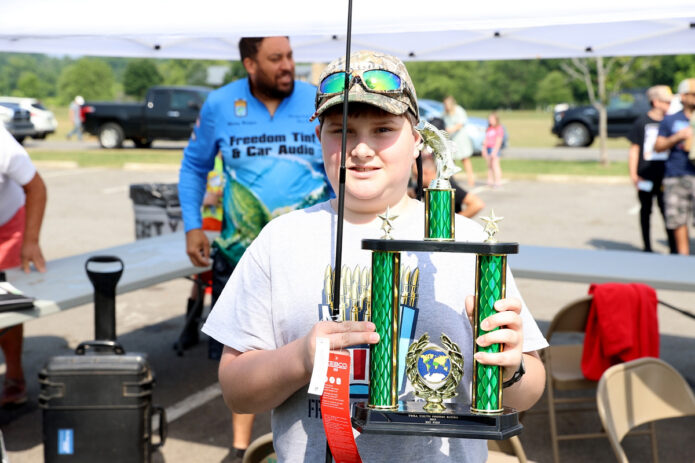 Winner of the Big Fish Male was Nicholas Zydel. (Mark Haynes, Clarksville Online)