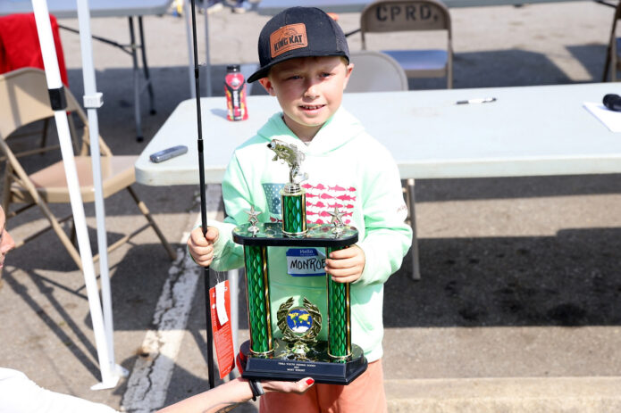 Winner of Most Weight Male was Monroe Navarro. (Mark Haynes, Clarksville Online)