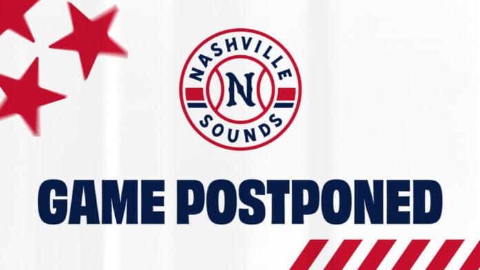 Nashville Sounds Game Postponed. (Nashville Sounds)