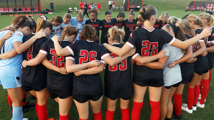 Austin Peay State University Soccer Unable to Complete Late Comeback, Falls to Central Arkansas. (Robert Smith, APSU Sports Information)