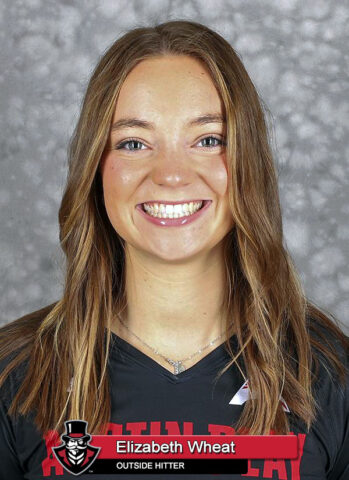 2023 APSU Volleyball - Elizabeth Wheat. (APSU Sports Information)