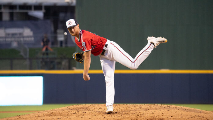 Eric Lauer, Big Inning Power Nashville Sounds Victory over Jacksonville Jumbo Shrimp. (Nashville Sounds)