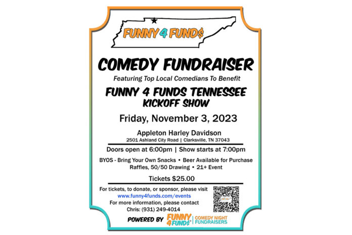 Funny 4 Funds Tennessee Kickoff Show