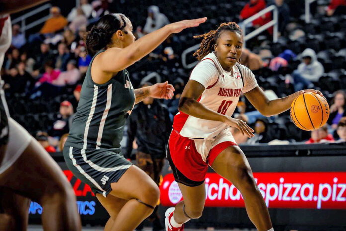 Austin Peay State University Women's Basketball Hosts North Alabama for Senior Day. (APSU Sports Information)