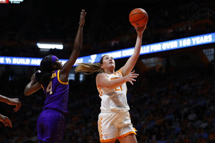 Tennessee Lady Vols Basketball Challenge #13 LSU Before Falling Sunday. (UT Athletics)