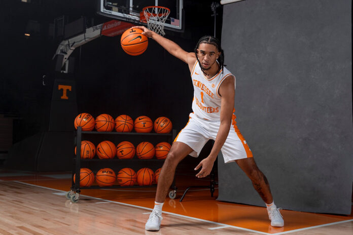 #8 Tennessee Men's Basketball hosts Vanderbilt Saturday. (UT Athletics)