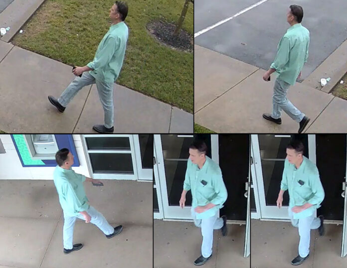 Clarksville Police are trying to identify the person in these photos in connection to Fraud and Identity Theft.