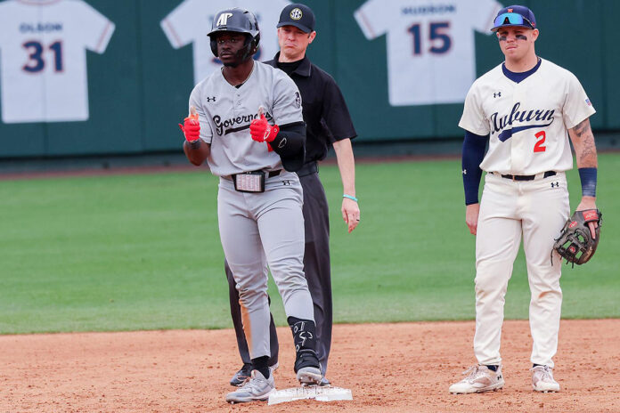 Clutch Hit Proves Elusive for Austin peay State University Baseball Govs in ASUN Opening Loss at Lipscomb. (Cassey Crigger, APSU Sports Information)