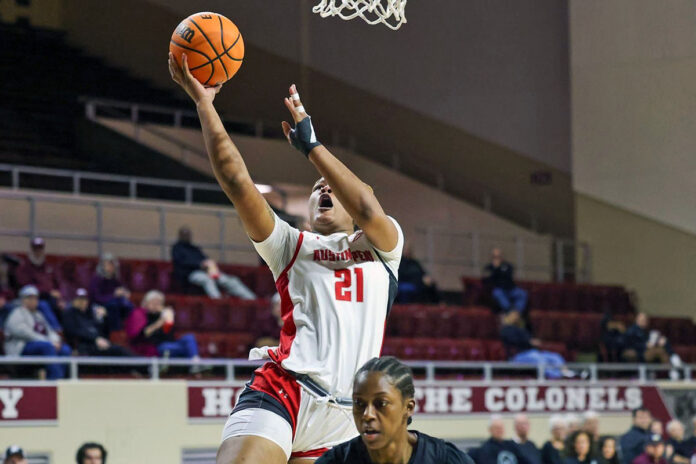 Austin Peay State University Women's Basketball Completes Sweep of Eastern Kentucky. (APSU Sports Information)