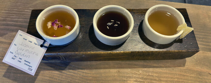 Hot tea flight