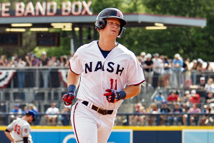 Nashville Sounds Wallop St. Paul on Sunday To Split Series. (Nashville Sounds)