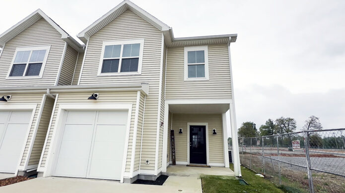 New construction for new junior enlisted homes has begun at Erevia Park enhancing Fort Campbell's housing communities. The initial phase consists of 112 homes, expected to be ready for move-in by Fall 2024. (U.S. Army photo by Jedhel Somera) 