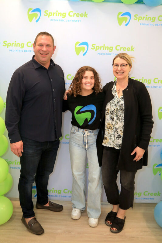 Eric Lehman, Emma Winn and Kimberly Lehman