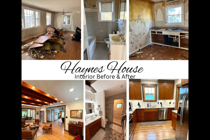 Haynes House Before and After