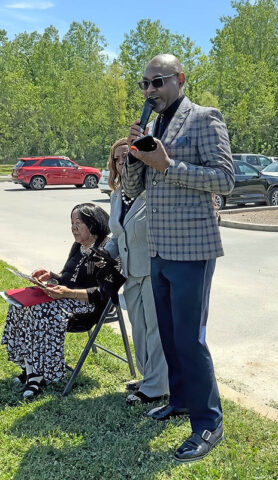 Rev. Jerry G. Jerkins, a special event ceremony.